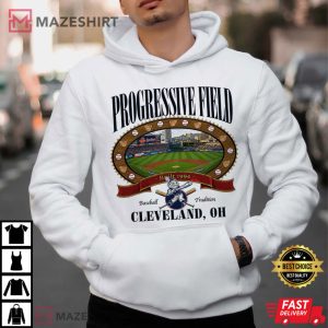 Cleveland Guardians Baseball Progressive Field Stadium Game Day T Shirt (4)