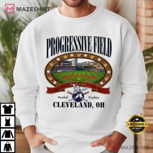 Cleveland Guardians Baseball Progressive Field Stadium Game Day T Shirt (3)