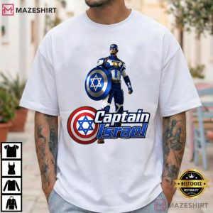 Captain Israel Captain America T Shirt (1)