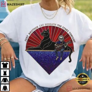 Cats Under The Stars Jerry Garcia Band Music T Shirt (4)