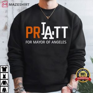 Pratt For Mayor Los Angeles 2026 Political LA Election T Shirt (4)