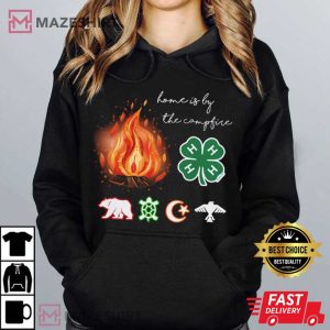 Home By The Campfire Camp Scholarship T Shirt (2)
