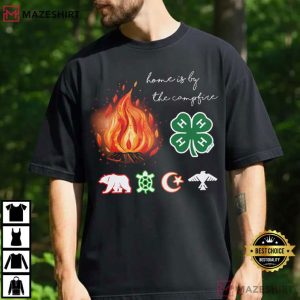 Home By The Campfire Camp Scholarship T Shirt (3)