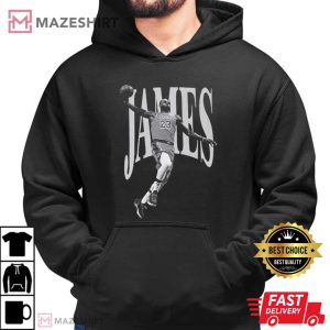 LeBron James Lakers Basketball NBA Graphic Vintage T Shirt (4)