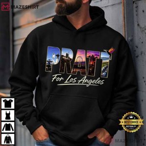 Pratt For Mayor Los Angeles Election 2026 Political Parody T Shirt (4)