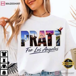 Pratt For Mayor Los Angeles Election 2026 Political Parody T Shirt (1)