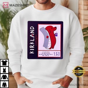 Dachshund Kirkland Washington Hotdog Parody T Shirt (2)