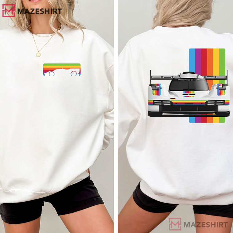 Porsche Apple Livery Laguna Seca GTP Endurance Racing IMSA T-Shirt Porsche Apple Livery Laguna Seca GTP Endurance Racing IMSA T-Shirt