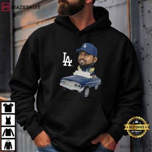 Los Angeles Dodgers Ice Cube Baseball Fan T Shirt (4)