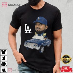 Los Angeles Dodgers Ice Cube Baseball Fan T-Shirt