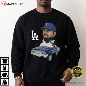 Los Angeles Dodgers Ice Cube Baseball Fan T Shirt (3)