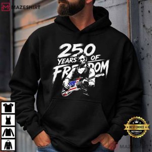 President Abraham Lincoln Playing Guitar 4th Of July T Shirt (4)