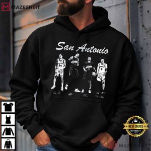 San Antonio Spurs Wembanyama Dylan Harper Castle Basketball T Shirt