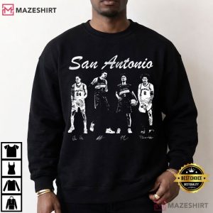 San Antonio Spurs Wembanyama Dylan Harper Castle Basketball T Shirt (4)