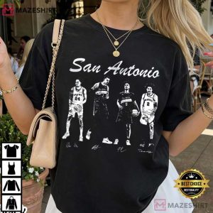 San Antonio Spurs Wembanyama Dylan Harper Castle Basketball T Shirt (1)