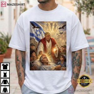 Trump Healing Epstein Satirical Political Funny Meme T Shirt (3)