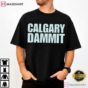 Calgary Dammit City Name T Shirt (4)