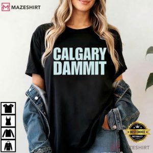 Calgary Dammit City Name T Shirt (1)