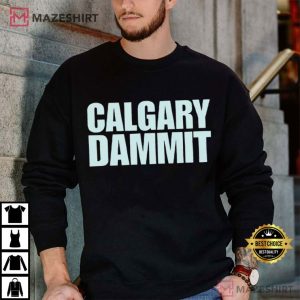 Calgary Dammit City Name T Shirt (2)