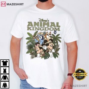 Safari Disney Animal Kingdom Mickey And Friends Vacation T Shirt (1)