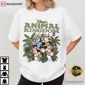 Safari Disney Animal Kingdom Mickey And Friends Vacation T Shirt (2)