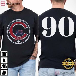 Chicago Cubs Parody Logo Dean Busboom 90th Baseball T Shirt (4)