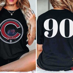 Chicago Cubs Parody Logo Dean Busboom 90th Baseball T Shirt (1)