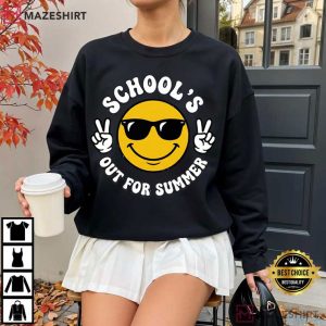 School's Out For Summer Last Day Of School Teacher T Shirt (4)