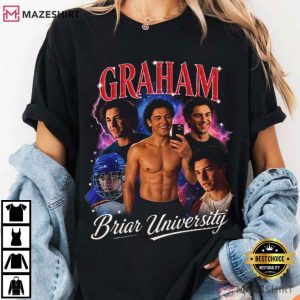 Off Campus Garrett Graham Briar University Vintage Hockey Romance T Shir (4)