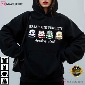 Off Campus Briar University Hockey Club Romance T Shirt (4)