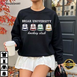 Off Campus Briar University Hockey Club Romance T Shirt (2)