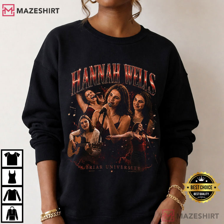 Off Campus Hannah Wells Briar University T-Shirt Off Campus Hannah Wells Briar University T-Shirt
