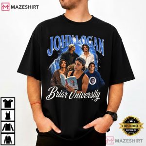 John Logan Off Campus Briar University Hockey Romance Bookish T Shirt (1)