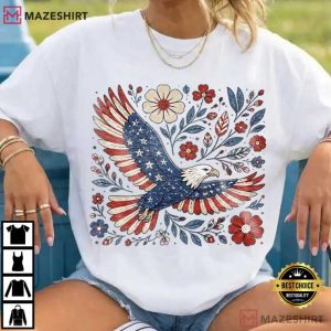 Patriotic Eagle America 4th Of July 250th Years T Shirt (4)