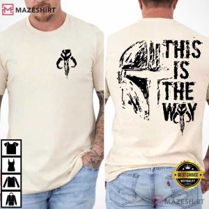 Star Wars This Is The Way Mandalorian Disney T Shirt (4)