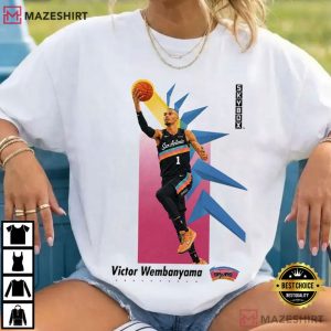 Victor Wembanyama San Antonio Spurs Basketball Graphic T Shirt (4)