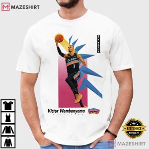 Victor Wembanyama San Antonio Spurs Basketball Graphic T Shirt (1)