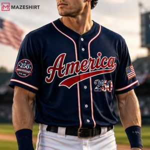 America 250 Patriotic Personalized USA Baseball Jersey (2)