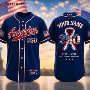 America 250 Patriotic Personalized USA Baseball Jersey (3)
