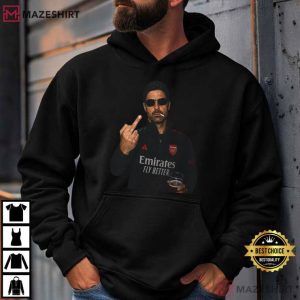 Arsenal Mikel Arteta FC Champions 2026 Football T Shirt (3)