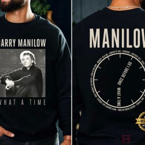 Barry Manilow What A Time Music Album T Shirt (4)