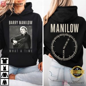 Barry Manilow What A Time Music Album T Shirt (1)