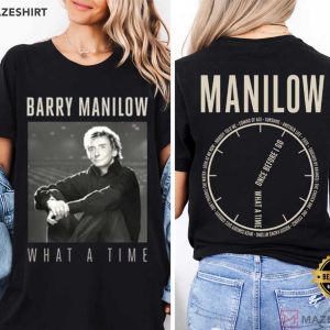 Barry Manilow What A Time Music Album T Shirt (2)