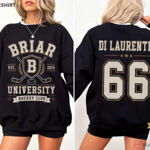 Off Campus Dean Di Laurentis 66 College Hockey Briar University T Shirt (3)