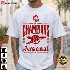 Champion Arsenal Vintage Football Fan Gift T Shirt (4)