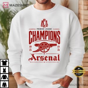 Champion Arsenal Vintage Football Fan Gift T Shirt (1)