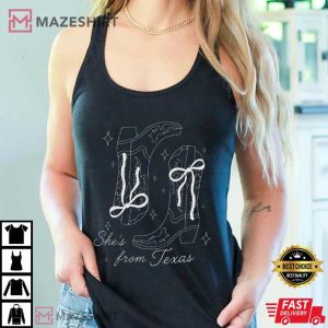 Ella She's From Texas Country Music Concert T Shirt (3)