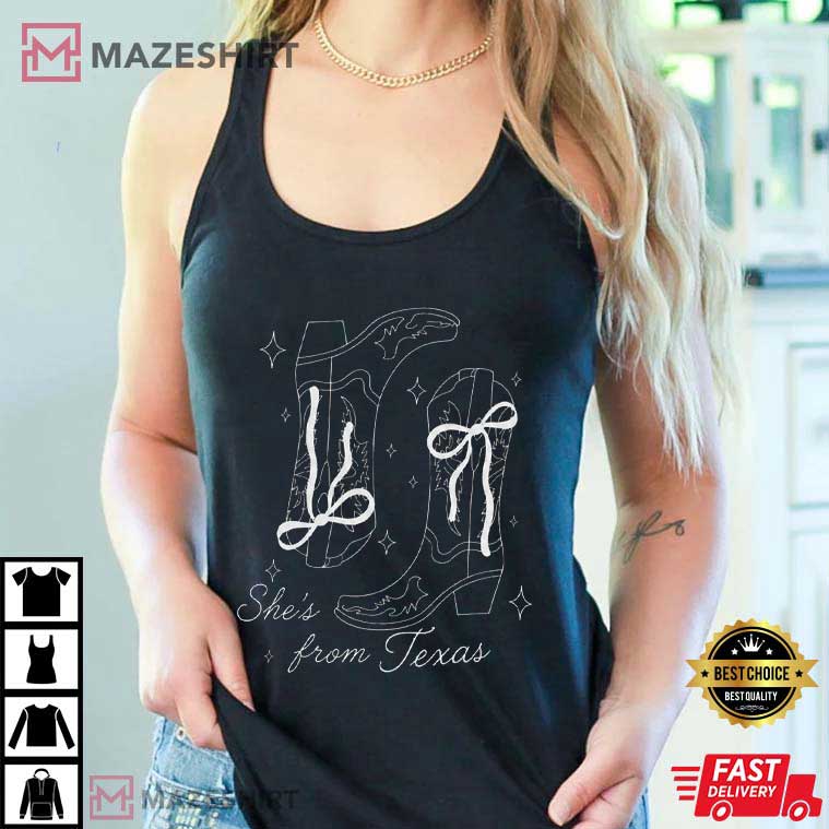Ella She's From Texas Country Music Concert T-Shirt Ella She's From Texas Country Music Concert T-Shirt