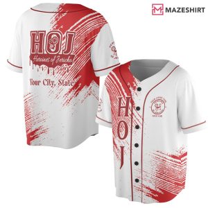 HOJ Heroines Of Jericho Freemasonry Custom Name Baseball Jersey (1)