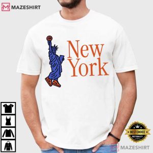 New York Statue Of Liberty Basketball Funny T Shirt (1)